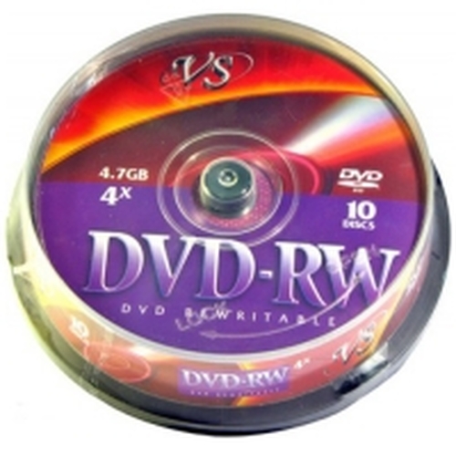 Диск VS DVD-RW 4,7GB 4-12x cake/10