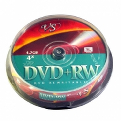 Диск VS DVD+RW 4,7GB 4-12x cake/10