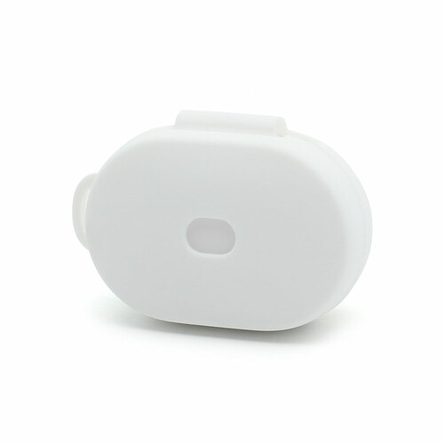 Чехол для наушников Xiaomi AirDots Silicone Case без лого силикон, белый