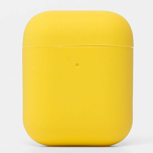 Чехол для наушников AirP Silicone Case без лого силикон, желтый ISA