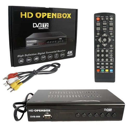 Приставка для цифрового ТВ Openbox HD DVB-009 DVB-T2 дисплей, кнопки