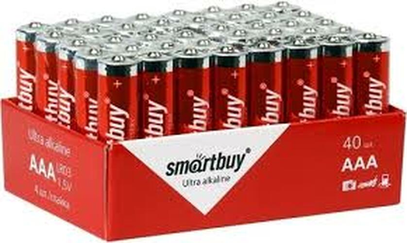 Батарейка Smartbuy LR03 (AAA) bulk 40 щелочная