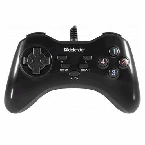 Геймпад Defender Game Master G2 проводной PC черный 10 кнопок