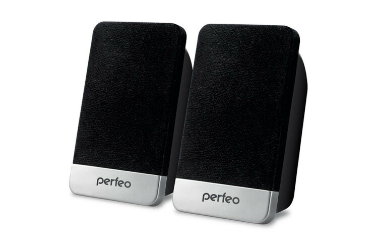 Акустическая система Perfeo MONITOR PF-2079 2.0, 3Вт, питание от USB, пластик, черный