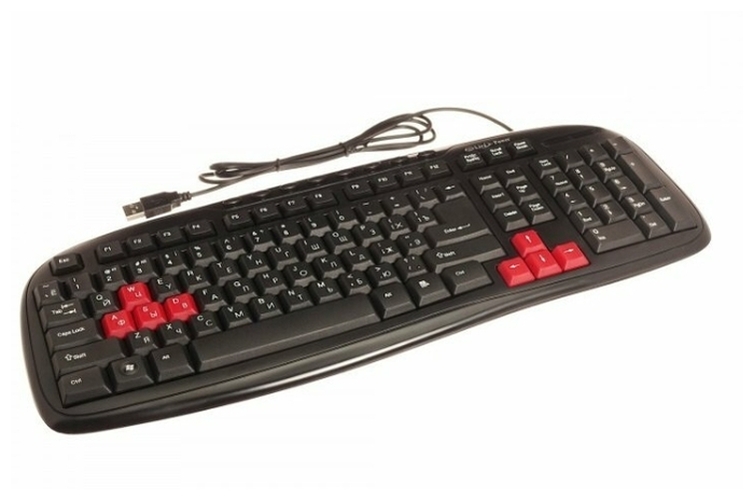 Клавиатура MRM-Power LP-107 проводная игровая черный