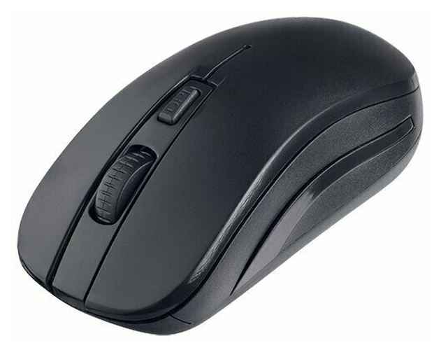 Мышь Perfeo POINTER PF_A4498 беспроводная оптическая 2400 dpi черный 4 кнопки
