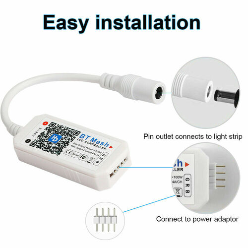 Контроллер светодиодной ленты Bluetooth Огонек OG-LDL33 (RGB) - 2