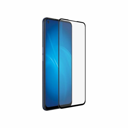 Защитное стекло Oppo A32/A53 черный FullGlue DF
