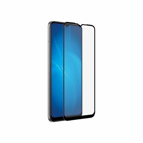 Защитное стекло Realme C11 черный FullGlue DF - 2