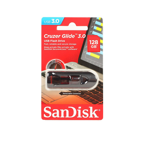 Флешка USB Sandisk 128GB CZ600 Cruzer Glide USB 3.0