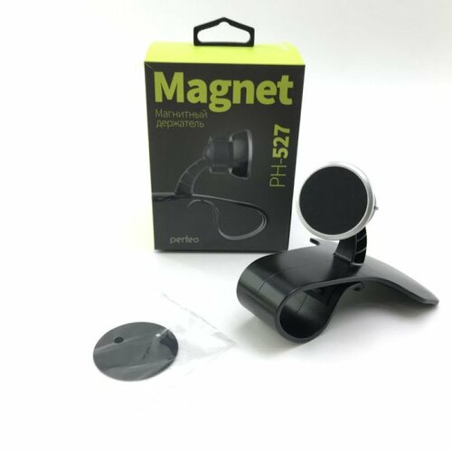 Держатeль для телефона автомобильный Perfeo 527 магнитный на козырек 6,5