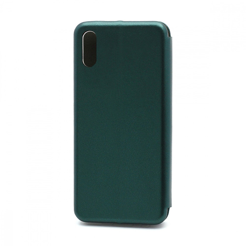 Чехол-книжка Xiaomi Redmi 9A зеленый горизонтальный Fashion Case - 3