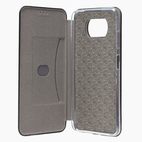 Чехол-книжка Xiaomi Poco X3/X3 Pro черный горизонтальный Nice Case - 3