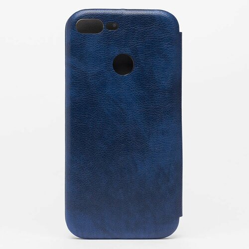Чехол-книжка Huawei Honor 9 Lite темно-синий горизонтальный Nice Case - 3