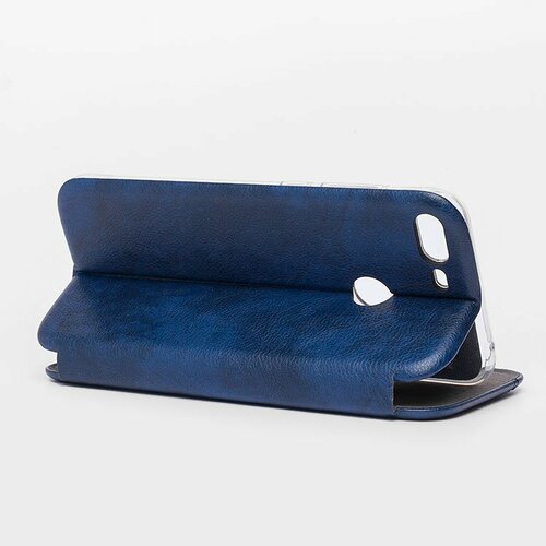 Чехол-книжка Huawei Honor 9 Lite темно-синий горизонтальный Nice Case - 6