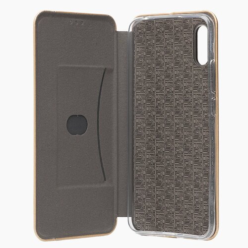 Чехол-книжка Xiaomi Redmi 9A золотой горизонтальный Fashion Case - 4