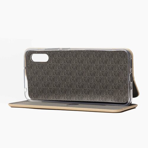 Чехол-книжка Xiaomi Redmi 9A золотой горизонтальный Fashion Case - 5
