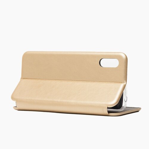 Чехол-книжка Xiaomi Redmi 9A золотой горизонтальный Fashion Case - 6