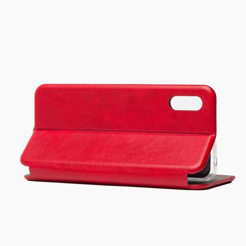 Чехол-книжка Xiaomi Redmi 9A красный горизонтальный Fashion Case - 3