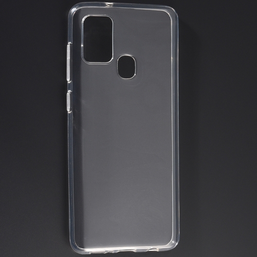 Накладка Samsung A21s прозрачный 1мм силикон