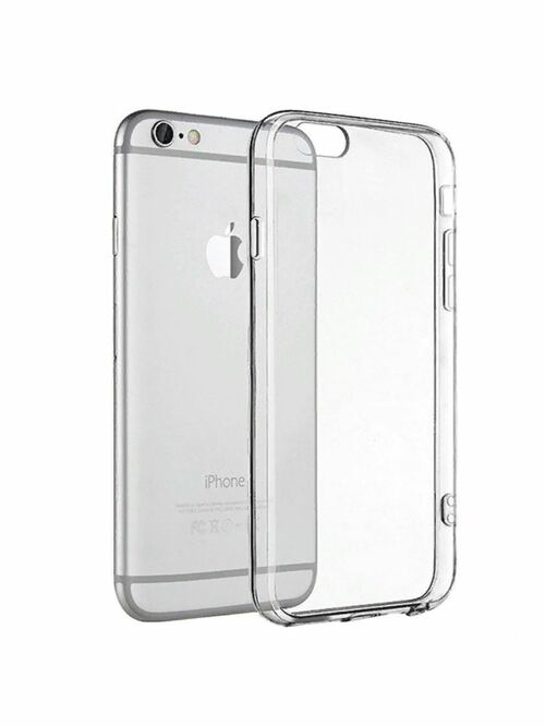 Накладка Apple iPhone 6 прозрачный (под размер камеры) силикон