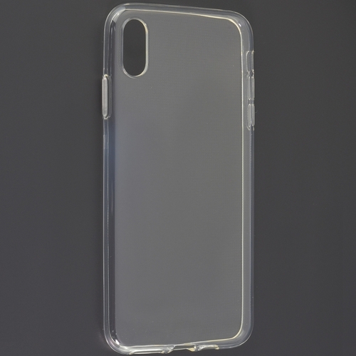 Накладка Apple iPhone Xs Max прозрачный 0.3-0.5мм силикон - 2