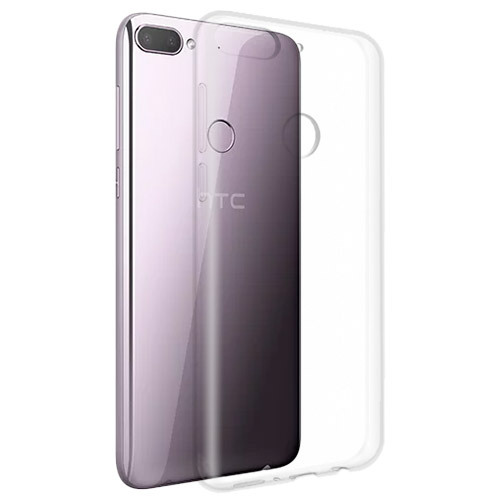 Накладка HTC Desire 12 Plus прозрачный 0.3-0.5мм силикон