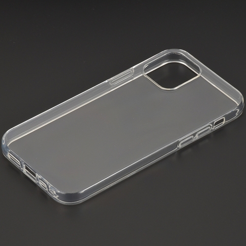 Накладка Apple iPhone 12/12 Pro прозрачный 1мм силикон - 3