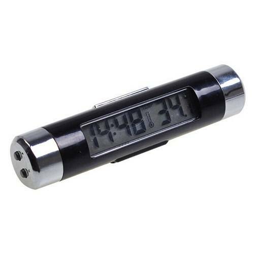 Автомобильные часы ОРБИТА OT-CLC01 на прищепке температура