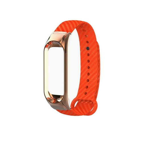 Ремешок Xiaomi Mi Band 4 карбон красный