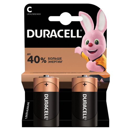 Батарейка Duracell LR14 BL2 щелочная