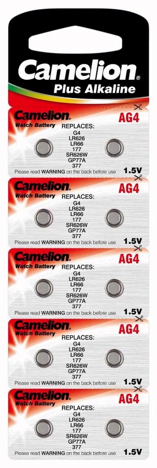 Батарейка Camelion G-04/LR66/LR626 BL10 щелочная