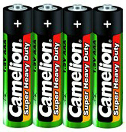 Батарейка Camelion R03 (AAA) спайка 4 солевая