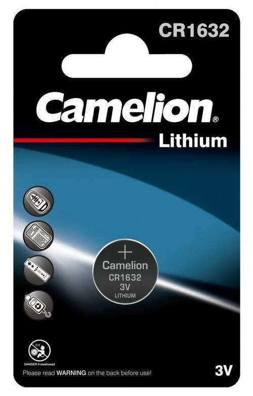 Батарейка Camelion CR1632 BL1 литиевая