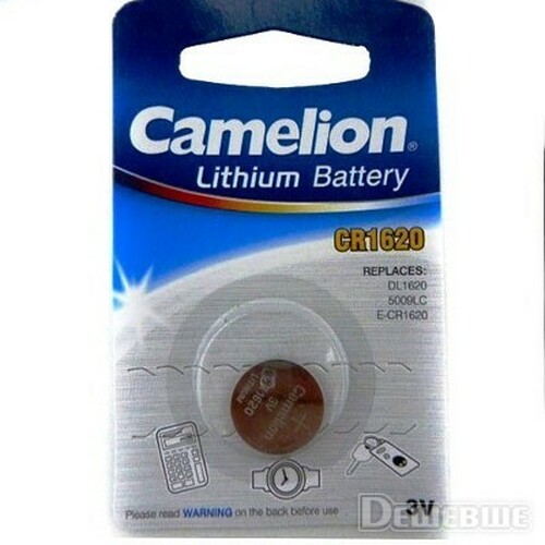 Батарейка Camelion CR1620 BL1 литиевая