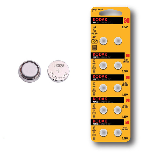 Батарейка Kodak G-04/LR66/LR626 BL10 щелочная