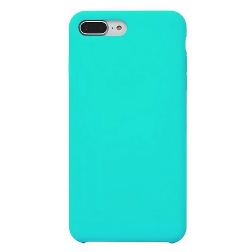 Накладка Apple iPhone 7 Plus/8 Plus бирюзовый Silicone Case без лого