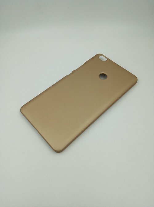 Накладка Xiaomi Mi Max золотой Soft Touch Pulsar Однотонный
