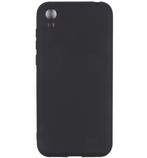 Накладка Huawei Honor 8S/8S Prime/Y5 2019 черный матовый 0.8мм силикон Однотонный