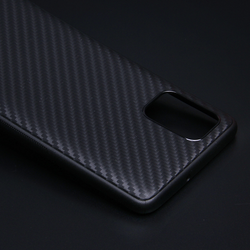 Накладка Samsung A51 черный силикон Карбон - 2