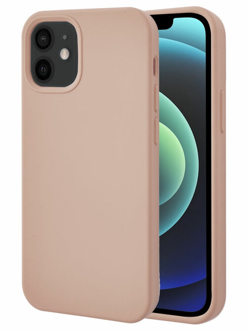 Накладка Xiaomi Redmi 9 бежевый Silicone Case без лого