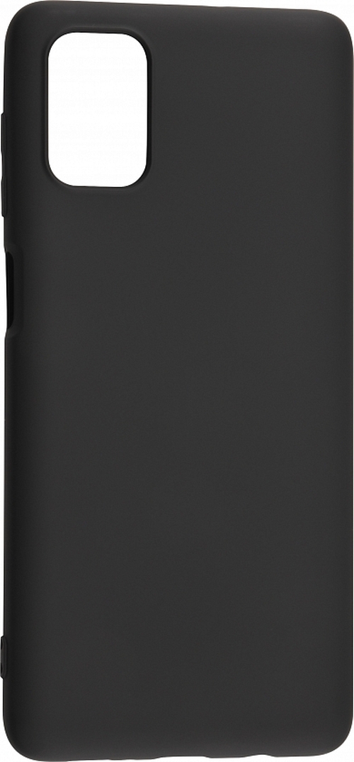 Накладка Samsung M51 черный матовый 1мм силикон Однотонный