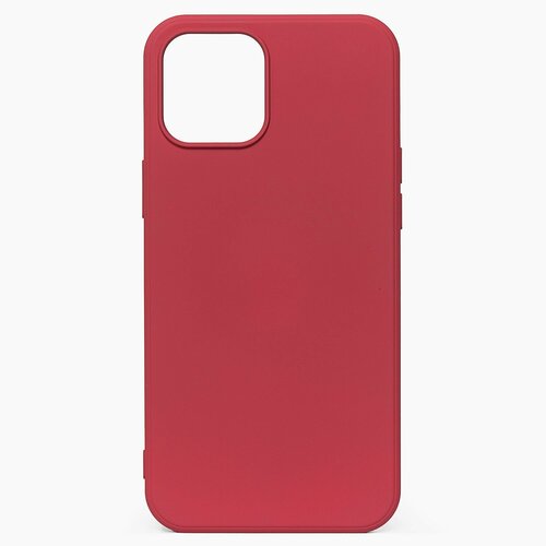 Накладка Apple iPhone 12/12 Pro бордовый Silicone Case Full без лого