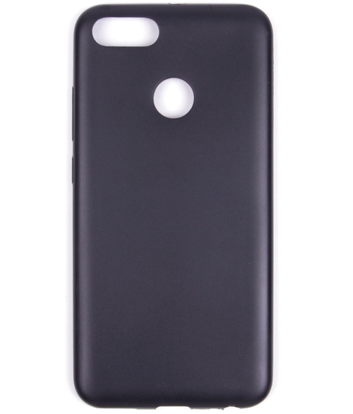 Накладка Xiaomi Mi A1/Mi5x черный матовый 1мм силикон Однотонный