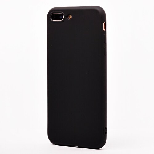 Накладка Apple iPhone 7 Plus/8 Plus черный Silicone Case Full без лого - 2