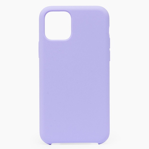 Накладка Apple iPhone 11 сиреневый Silicone Case без лого