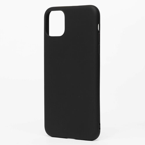Накладка Apple iPhone 11 Pro Max черный Silicone Case Full без лого - 2
