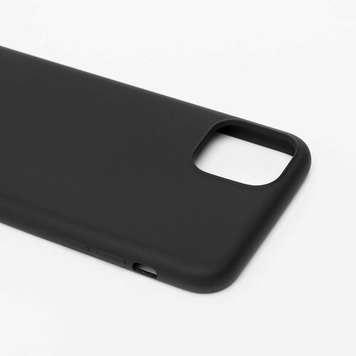 Накладка Apple iPhone 11 Pro Max черный Silicone Case Full без лого - 4