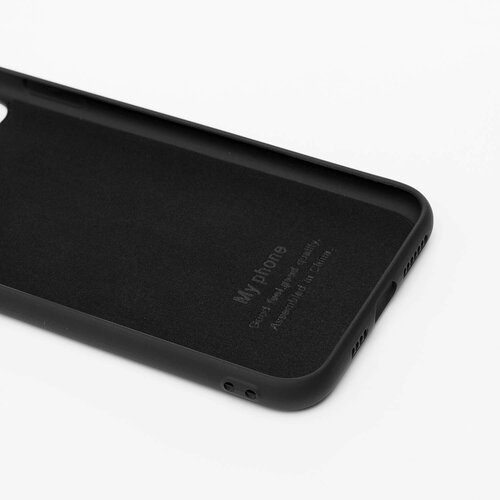 Накладка Apple iPhone 11 Pro Max черный Silicone Case Full без лого - 6