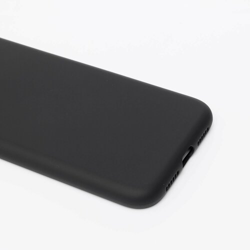 Накладка Apple iPhone 11 черный Silicone Case Full без лого - 5